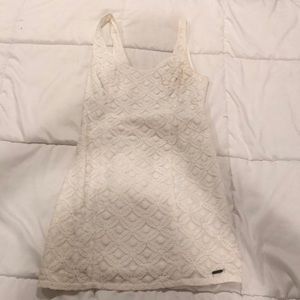 Hollister lace white dress